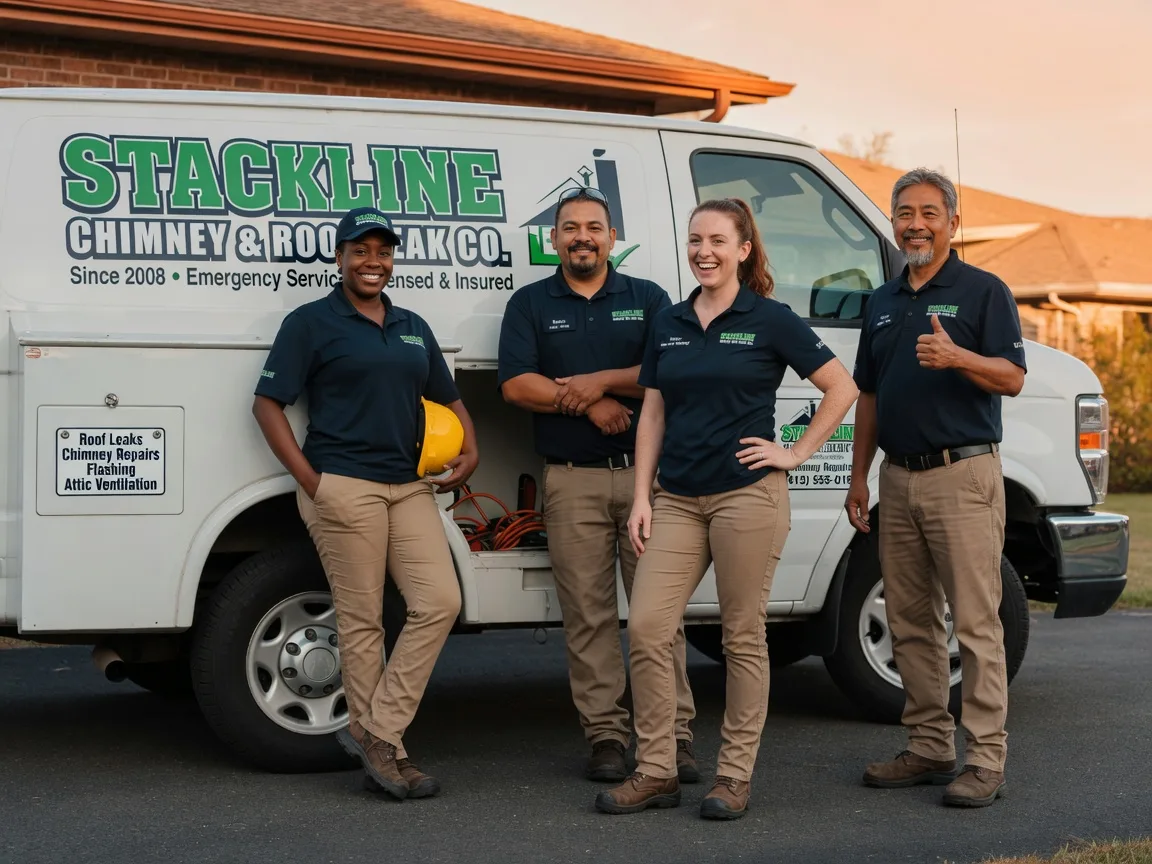 Chimney flashing repair company in Newport, NE